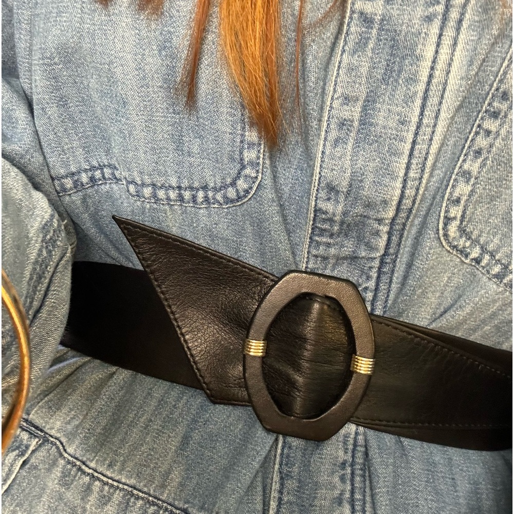 Christian Dior Leather 80cm Sash Belt - Picture 10 of 10